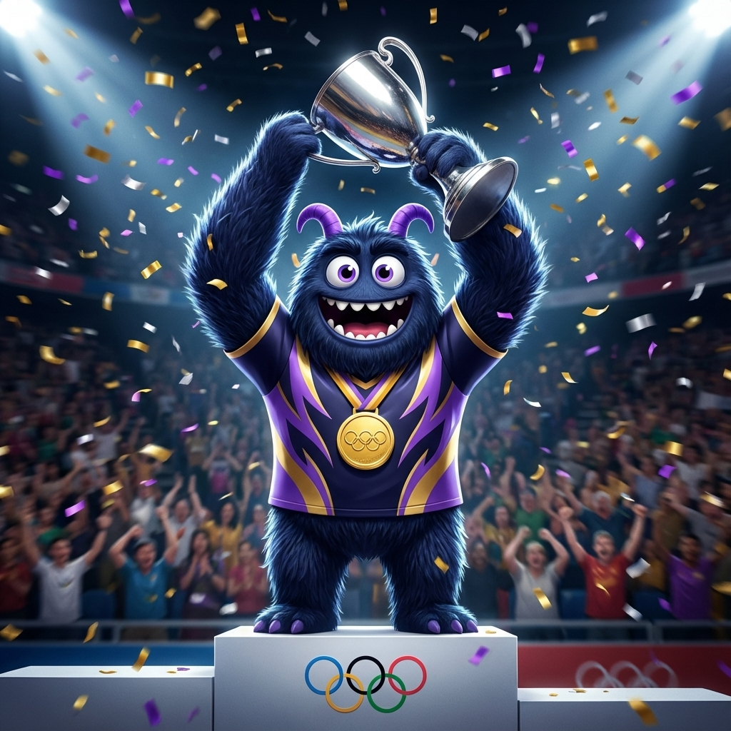 Esportes trivia mascot