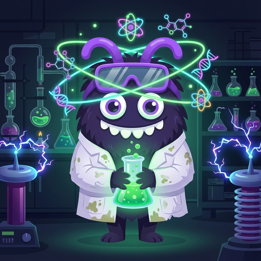 Ciência trivia mascot